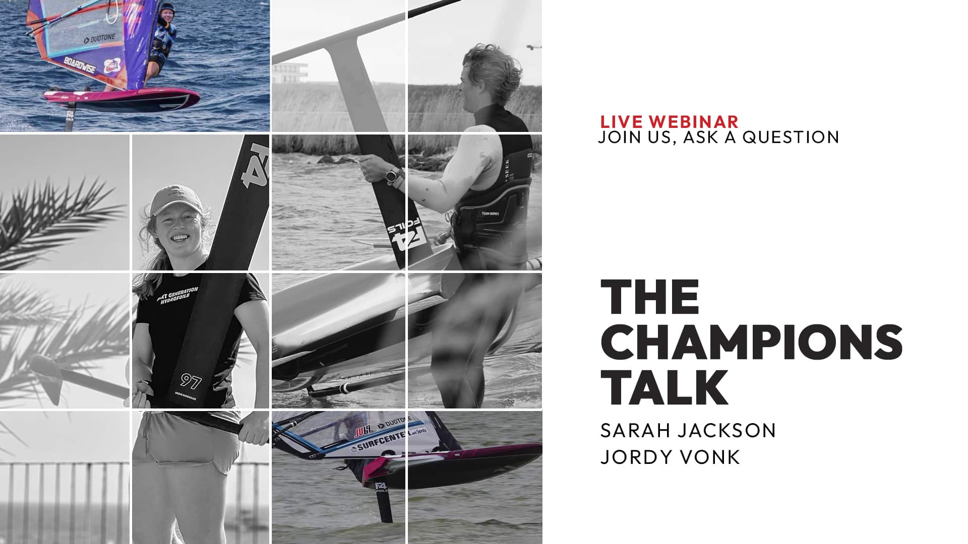 web webinar F4 foils Live: The Champions talk