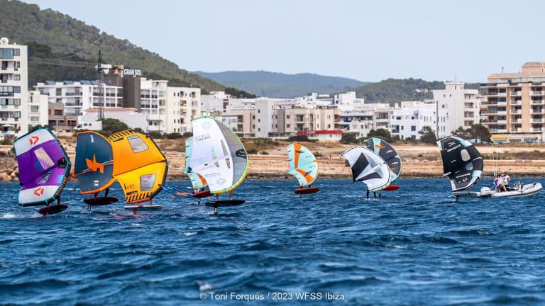 230527 WFSS IBIZA 0127A 1 1 Great performance from Julian Lopez Becker at Wingfoil Spain Series 2023.